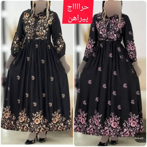 ساحلی رز کرپ بوگاتی بلند خنک فری سایز