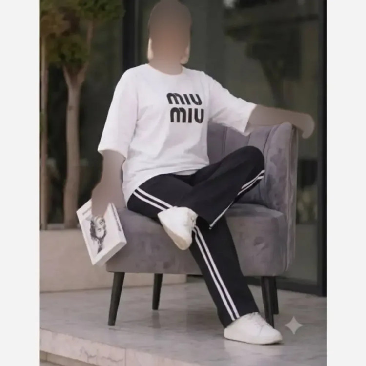 ست اسپرت زنانه پنبه گلکسی مرلین فری سایز