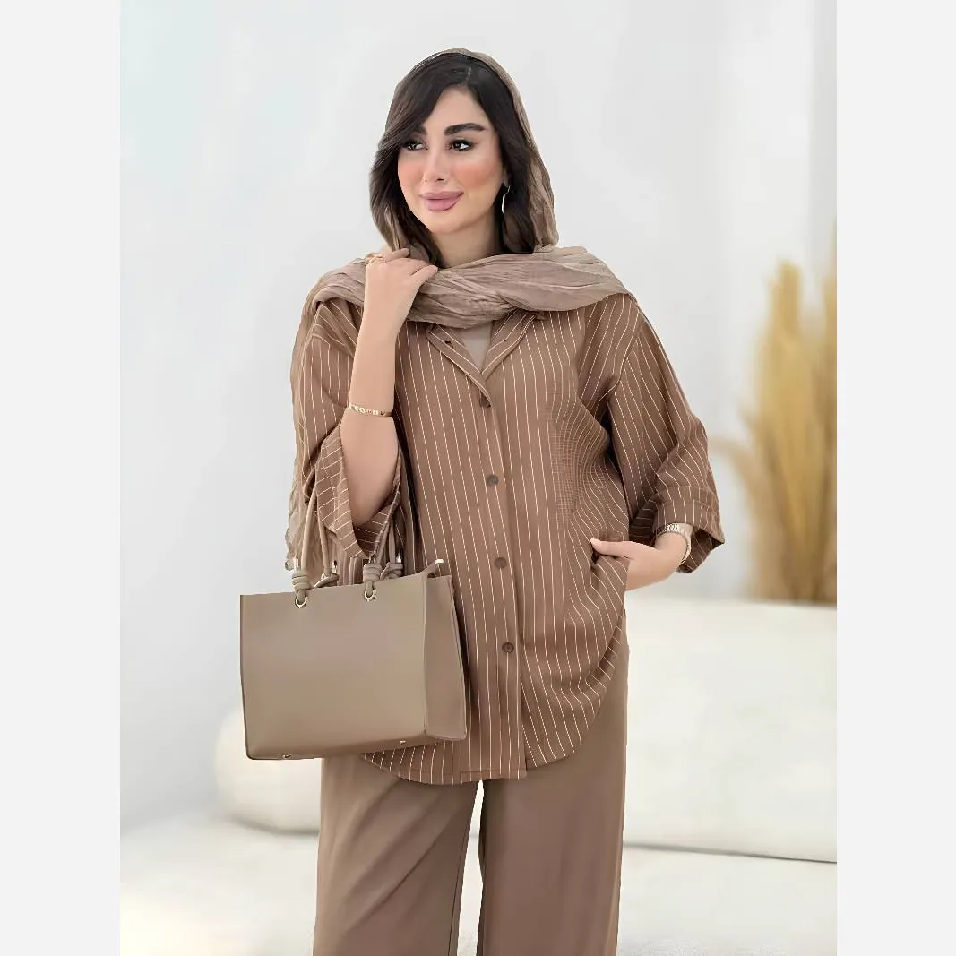 شومیز زنانه مدل رخساره جنس مراکشی دیپلمات فری سایز