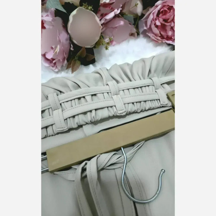شلوار فول بگ ریزشی زنانه جنس کرپ مورگان درجه یک