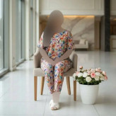 ست نگین دار نخی درجه یک فری سایز