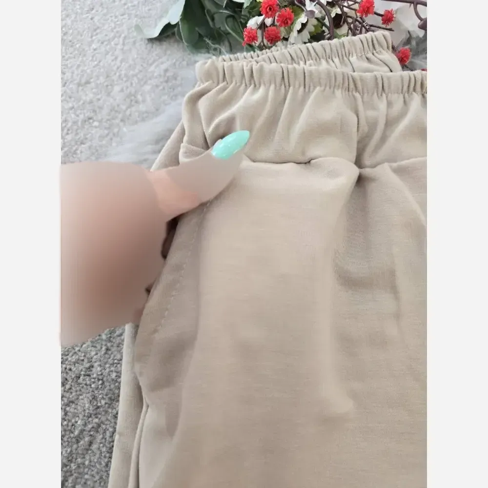 ست تیشرت شلوار نخ پنبه گلگسی فری سایز زنانه