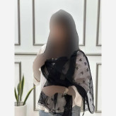 شال تور دانتل طرحدار حاشیه دانتل ابعاد 180 در 70 زنانه