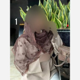 شال تور دانتل طرحدار حاشیه دانتل ابعاد 180 در 70 زنانه