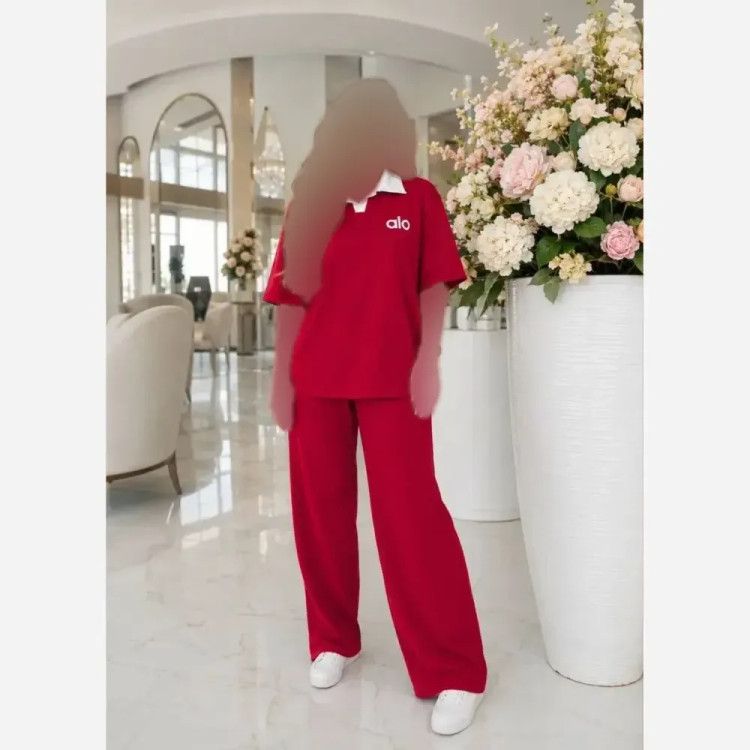 ست تیشرت شلوار زنانه گلکسی پنبه فری سایز رنگی