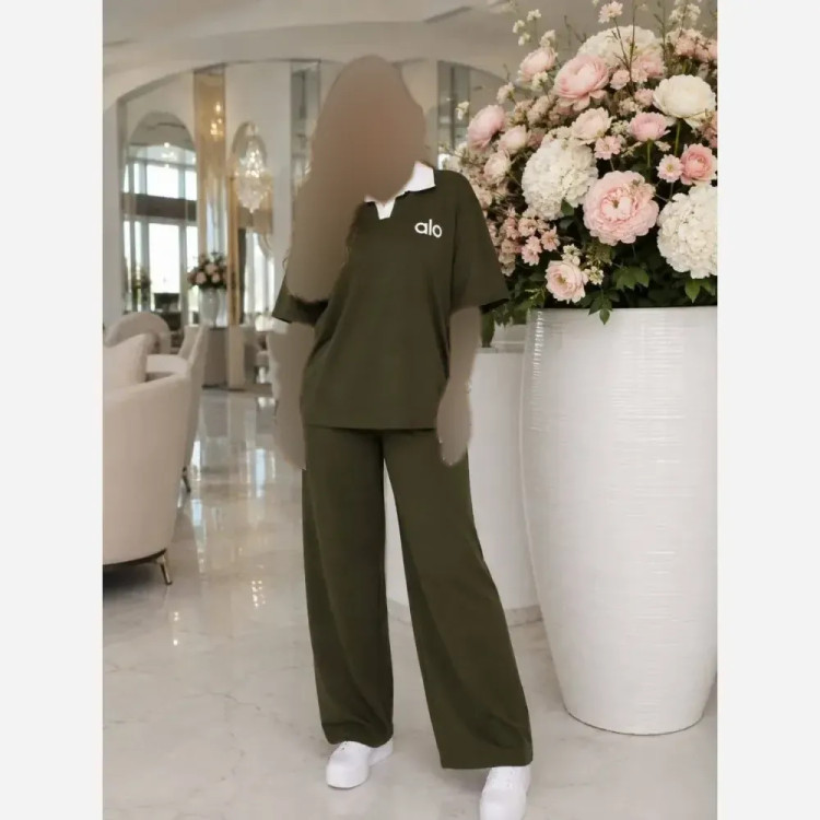ست تیشرت شلوار زنانه گلکسی پنبه فری سایز رنگی