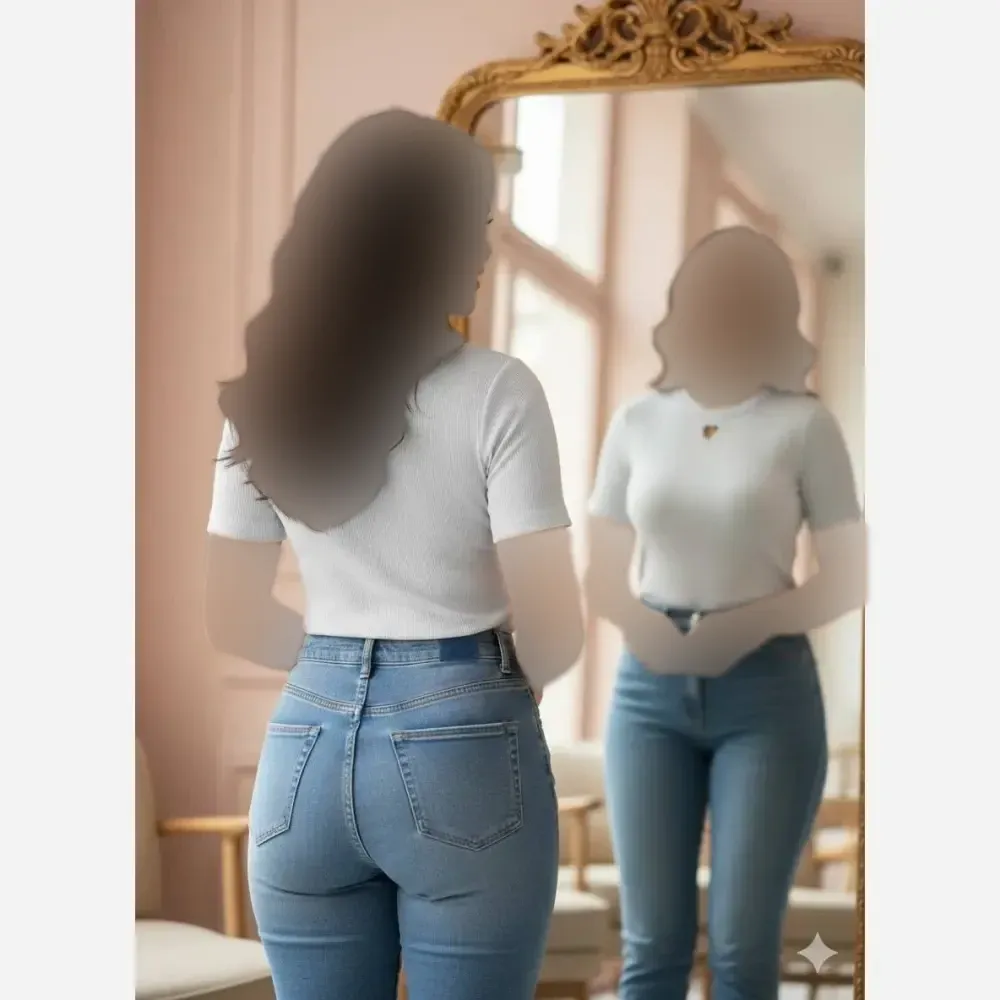 کراپ تیشرت قلبی جنس فانریپ کبریتی فری سایز
