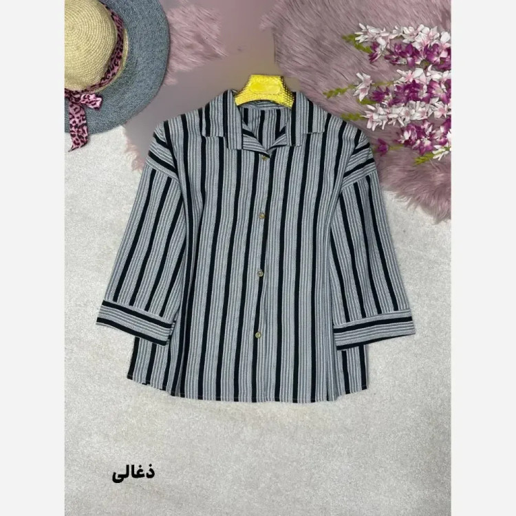 شومیز پانچ زنانه جنس مراکشی زنبوری فری سایز 38 تا 46