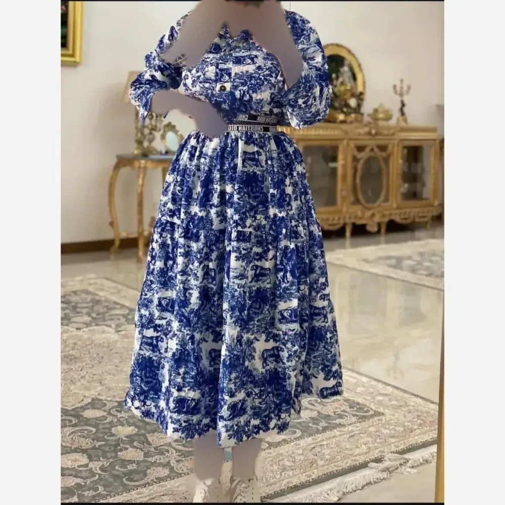 ست اسپرت دخترانه کراپ و دامن فلور نخ درجه یک سایز 36 تا 44