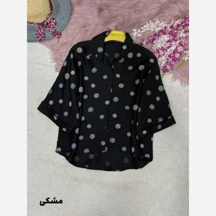 شومیز عروسکی بابونه پری شیشه ای زنانه فری سایز 38 تا 46