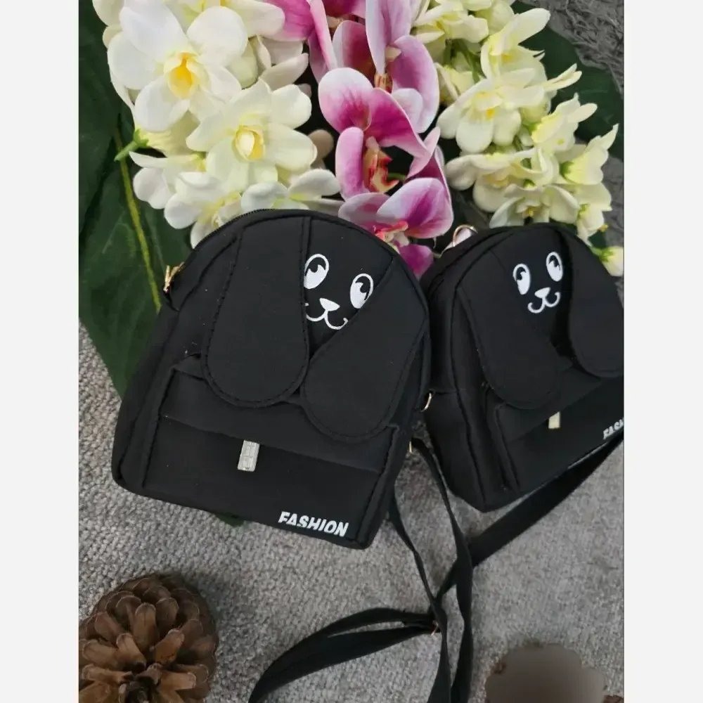 کیف هاپو چرم با کیفیت مشکی سایز آزاد 15*20