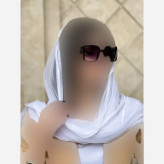 شال پلیسه دور گان دوزی تور ریزبافت نوار دوزی شده مشکی سفید شکلاتی