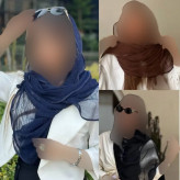 شال پلیسه دور گان دوزی تور ریزبافت نوار دوزی شده مشکی سفید شکلاتی
