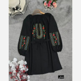 شومیز گلدوزی شده شانتون مدل تارا فری سایز