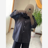 شومیز شلوار ژاکلین شانتون تایوان دیپلمات و صوفیا مشکی سایز 40 تا 48