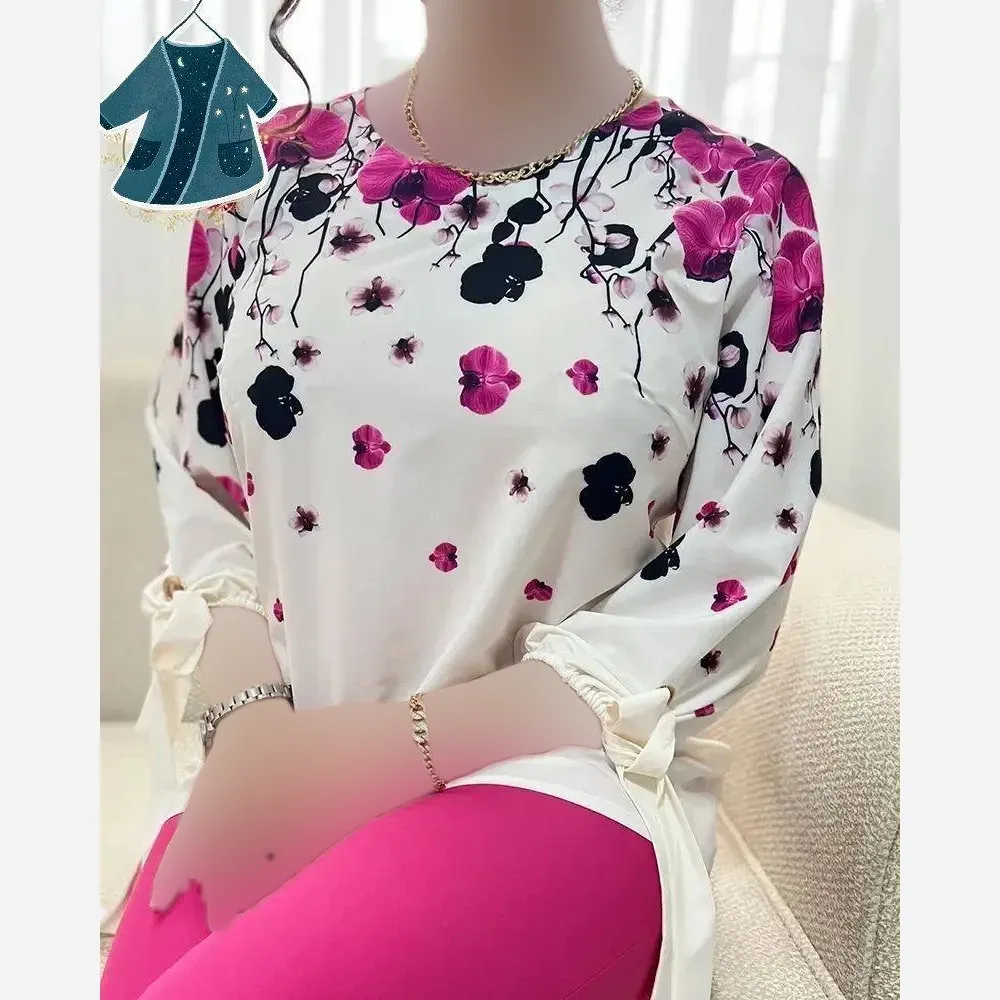 شومیز زنانه جنس بوگاتی رنگ قرمز و سرخابی سایز فری 36 تا 46