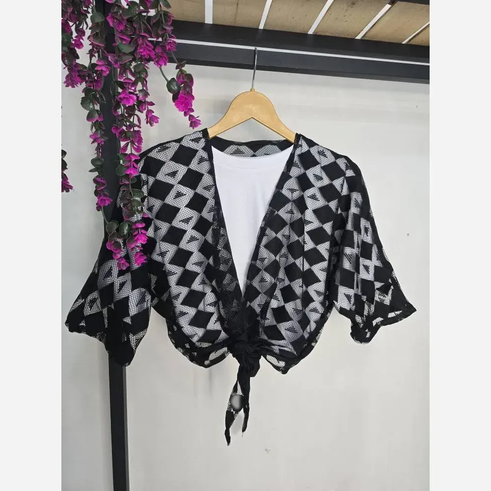 ست گره ای إلسا رویه تور دانتل و تیشرت ویسکوز سایز فری 36 تا 46