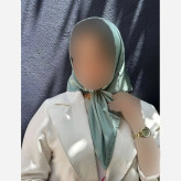 مینی اسکارف سیلک ساتن ابعاد 75 در 75 رنگی بهاره