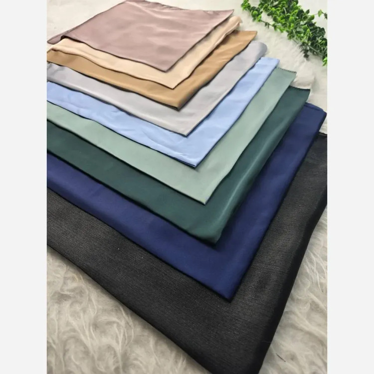 مینی اسکارف سیلک ساتن ابعاد 75 در 75 رنگی بهاره