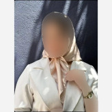 مینی اسکارف سیلک ساتن ابعاد 75 در 75 رنگی بهاره