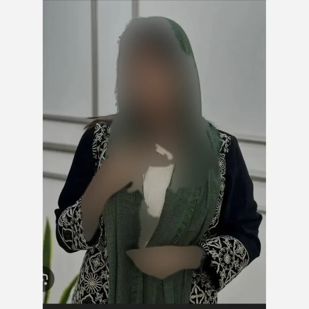شال زنانه زارا کنف سنگ شور لب ریش بهاره
