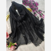 شال زنانه زارا کنف سنگ شور لب ریش بهاره