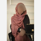 شال حصیری نخی زنانه ابعاد 75 در 175 رنگی