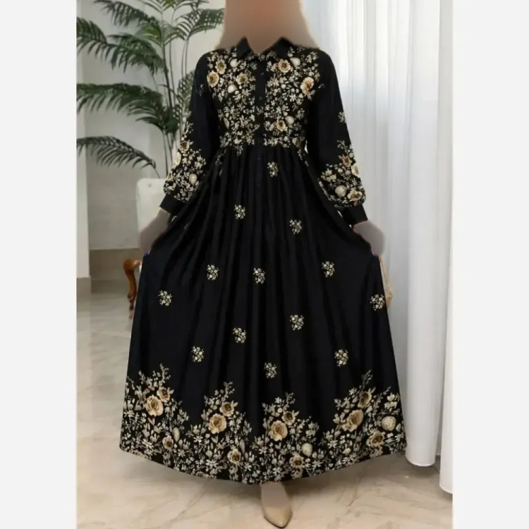 پیراهن زنانه بوگاتی زنبق فری سایز 38 تا 46