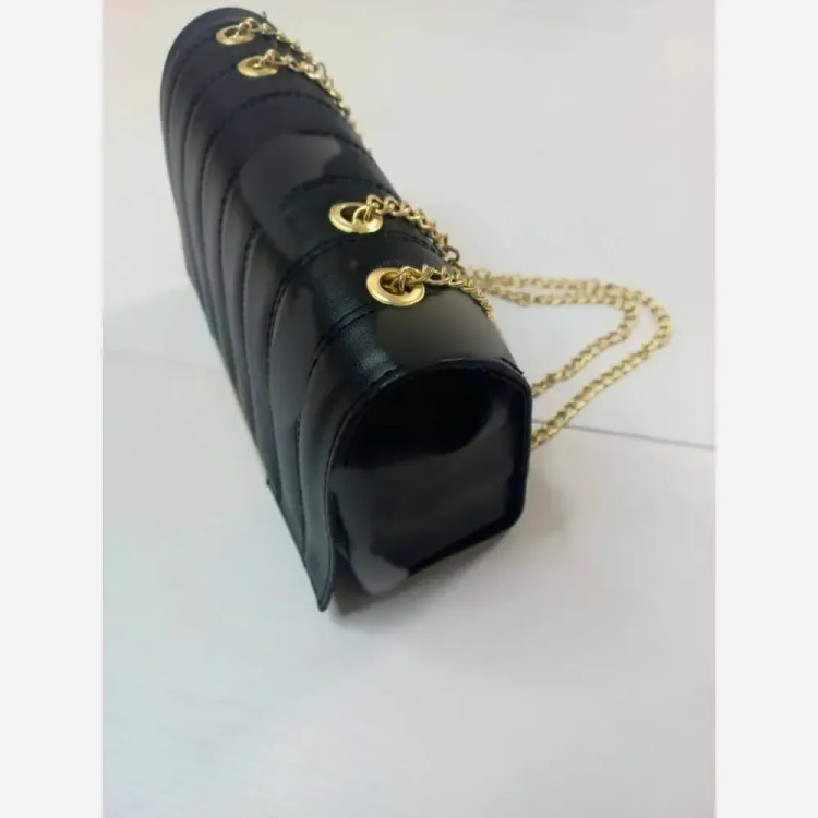 کیف زنانه چرم لنسر مشکی اندازه 23×14 سانت کیفیت اصلی