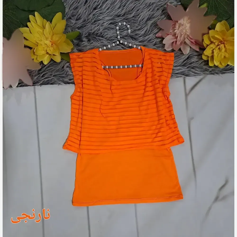 کراپ دو پی اس فلامنت اعلا فری سایز نرم و سبک