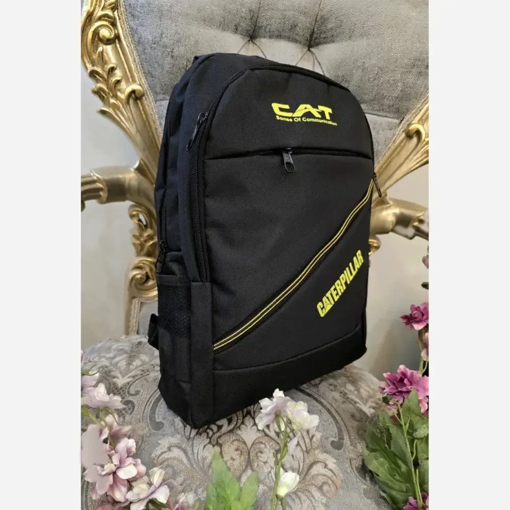 کوله پشتی اقتصادی برزنتی مشکی جادار سایز آزاد 45*38