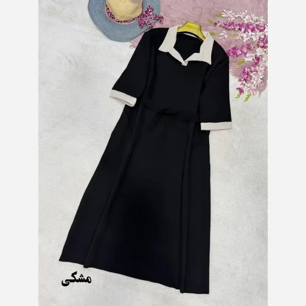 پیراهن کفتان زنانه جنس مازراتی مدل شایلی فری سایز