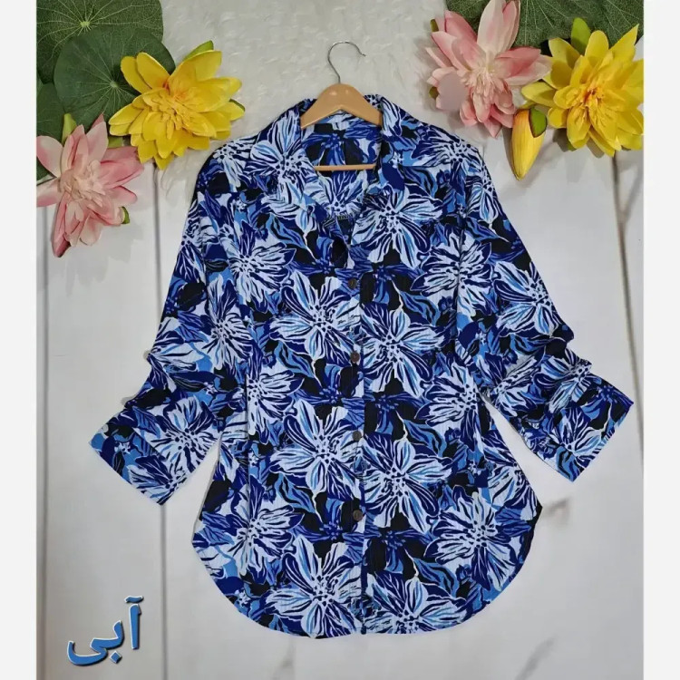 شومیز زنانه کرسپو پفکی مجلسی سایز 38 تا 46