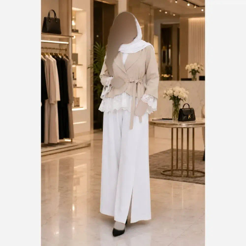 مانتو تکی شکیلا جنس مازراتی فری سایز تا 46