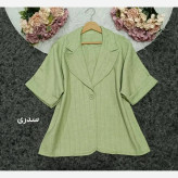 کت اسپرت زنانه کوک دوزی درجه یک رنگ سدری فری سایز