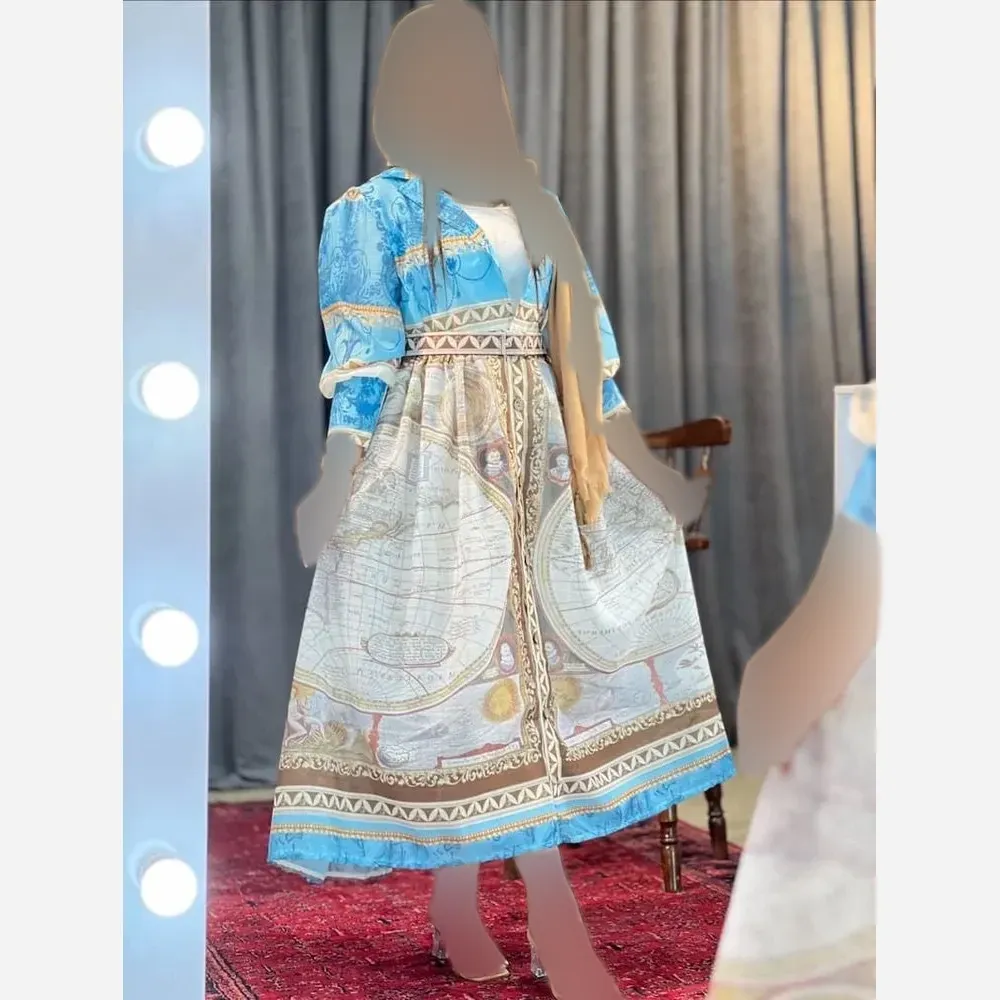 پیراهن طرح ترک سمین ساتن ابریشم فری سایز تا 48