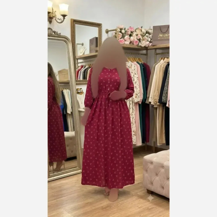 ساحلی نخی جلو دکمه آبی فری سایز زنانه