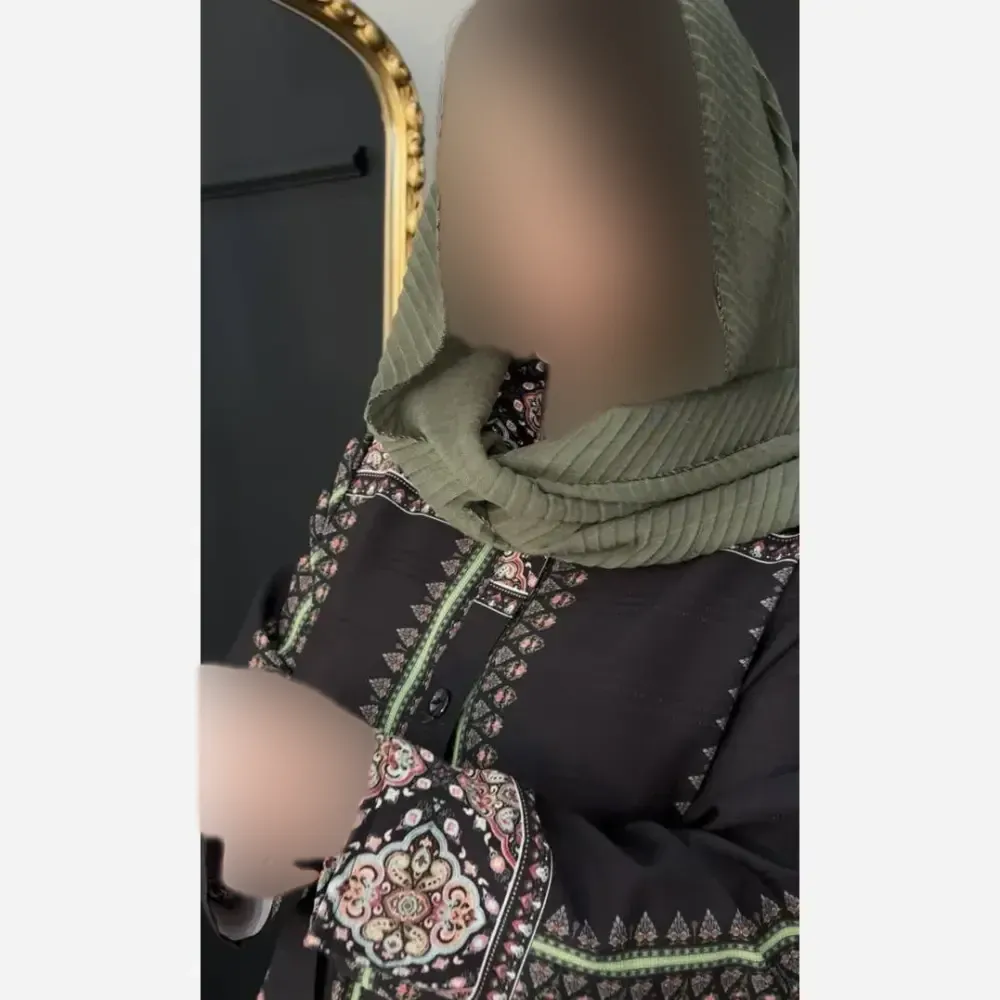 مانتو بلند سنتی کرپ نخ خارجی مشکی فری سایز