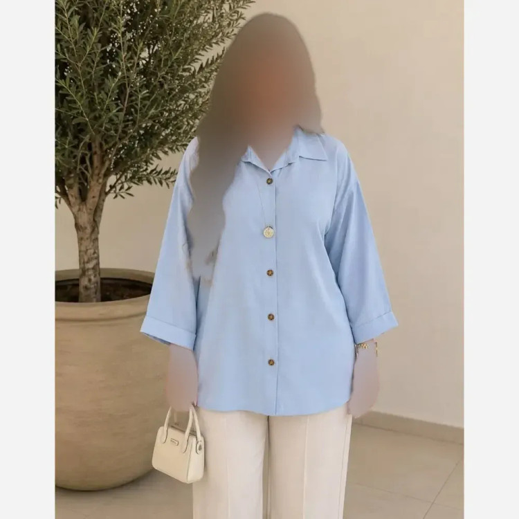 شومیز تنسل پری زنانه خنک و باکیفیت فری تا 48 در رنگبندی متنوع