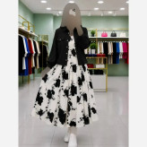 ست دیبابمب زنانه زیره بوگاتی رویه صوفیا گلبهی سرمه ای مشکی فری سایز 38 تا 46