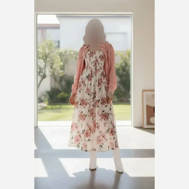 ست دیبابمب زنانه زیره بوگاتی رویه صوفیا گلبهی سرمه ای مشکی فری سایز 38 تا 46
