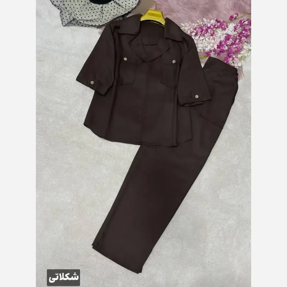 ست اسپرت لنینت زنانه مدل شاواز رنگ بندی متنوع فری سایز