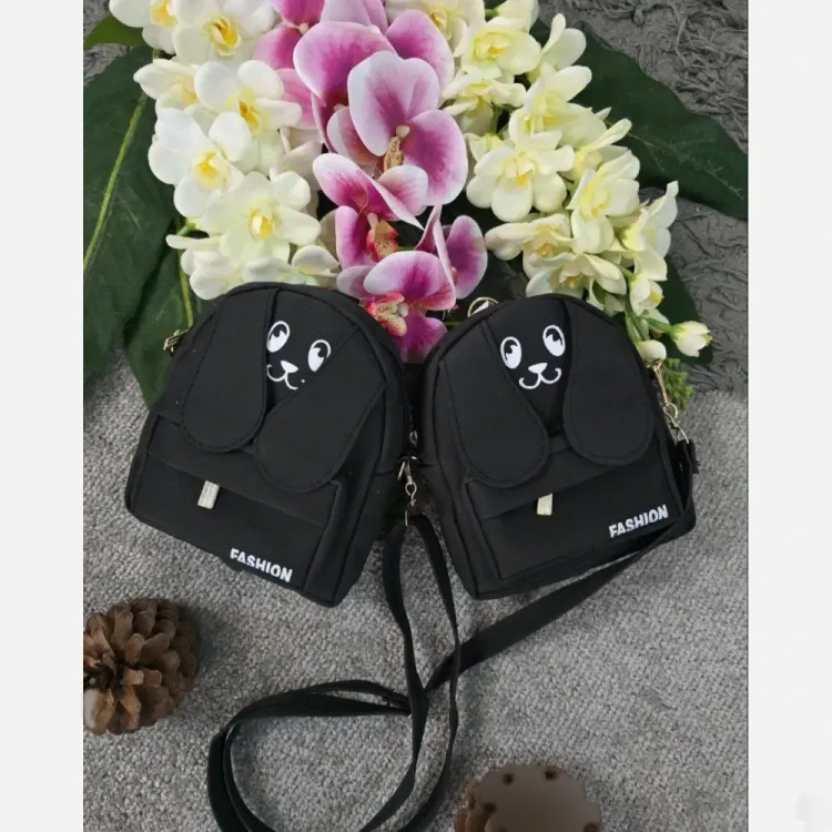 کیف چرم هاپو مشکی سایز آزاد