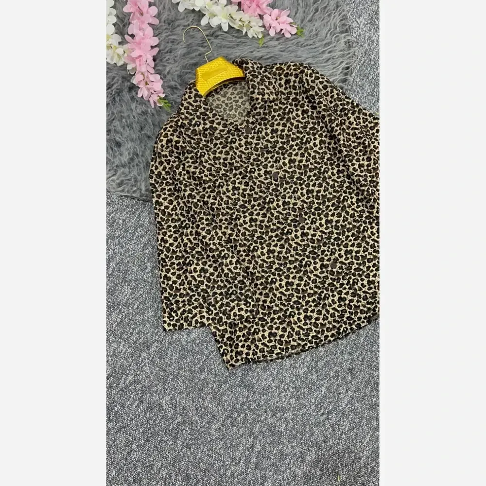 شومیز مرجان بوگاتی اعلا زبرا پلنگی فری سایز خنک تابستانی