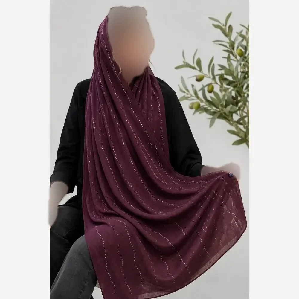 شال سها کریشه درختی ایستایی عالی سرخور شیک مجلسی نگین پرسی ابعاد 60*180