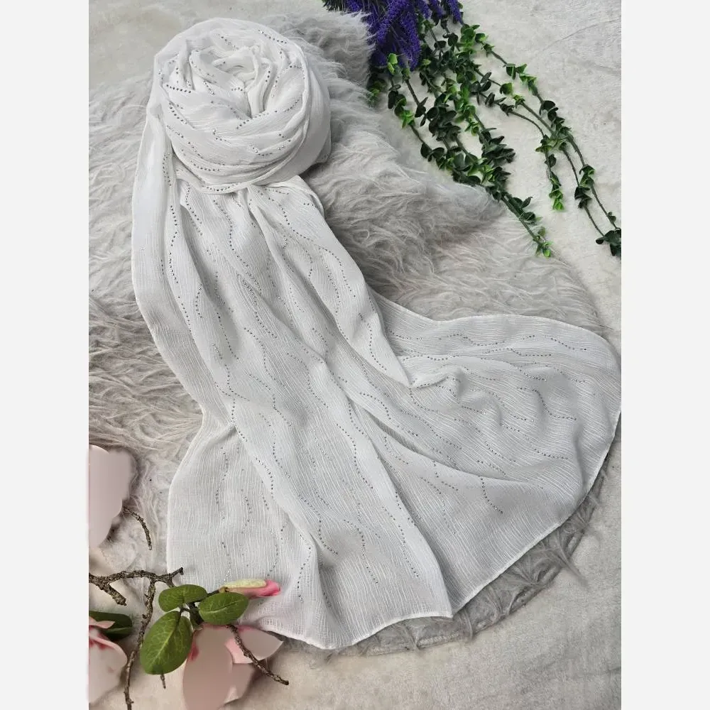 شال سها کریشه درختی ایستایی عالی سرخور شیک مجلسی نگین پرسی ابعاد 60*180