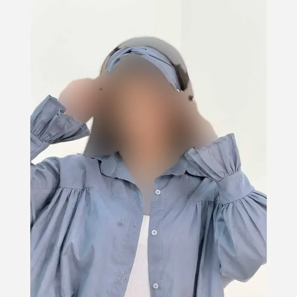 شومیز باکسی چینه پنبه سوپر طرح ابرو بادی فری سایز 36 تا 48
