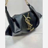 کیف چرم یاشیل زنانه طلایی سایز آزاد 50*25 سانت