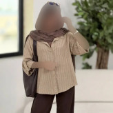 شومیز دیپلمات السا شانتون شیک زنانه در رنگ بندی متنوع و سایزبندی کامل