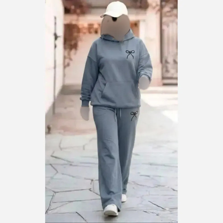 هودی و شلوار اریک پنبه گلکسی فری سایز زنانه مردانه